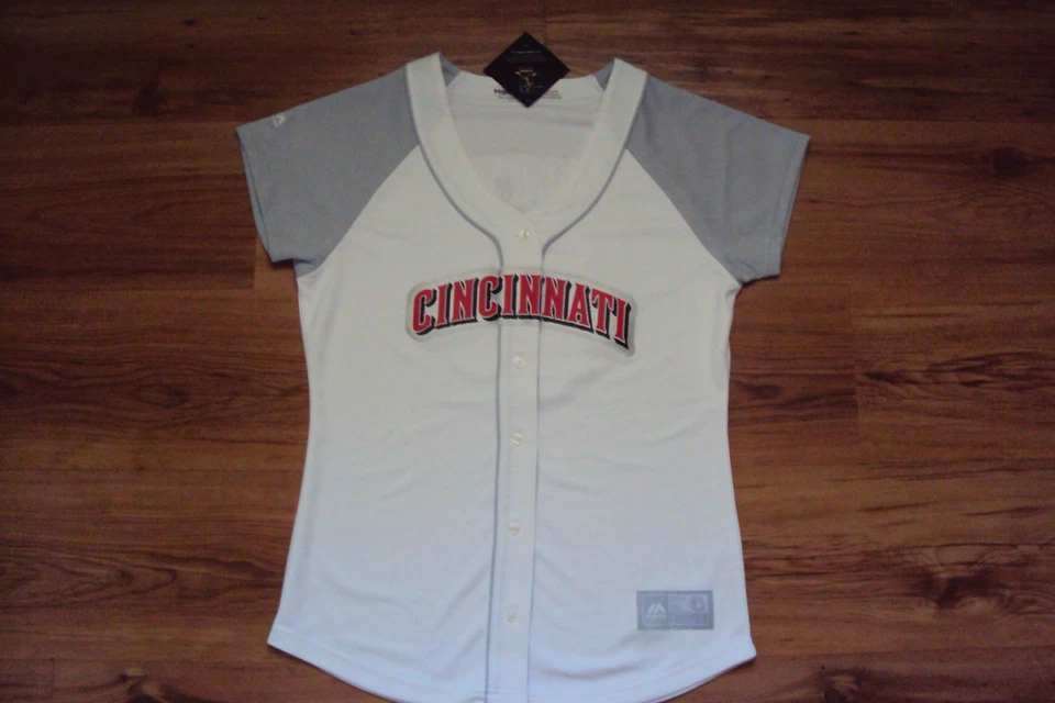JOEY VOTTO CINCINNATI REDS NEW MLB WOMEN'S MAJESTIC FASHION JERSEY - Изображение 1 из 3