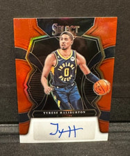 TYRESE HALIBURTON Auto 2022-23 Panini Select Signatures Red S-TYH /75