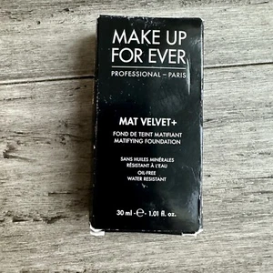 MAKE UP FOR EVER MATTE VELVET + SKIN FOUNDATION Shade #60 Water Resistant - Picture 1 of 5