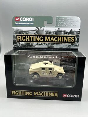 CORGI SHOWCASE COLLECTION HMMWV UTILITY U.S. ARMY OPERATION DESERT STORM. 1:72 - Image 1 of 4