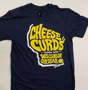 Culver's CHEESE CURDS - CURD NERD CREW Promo Advertising Tee Shirt - LARGE - Picture 1 of 5