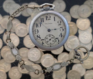 Antiguo Reloj Bolsillo Waltham Vintage Firmado Grado 820 Circa 1906 - Imagen 1 de 10