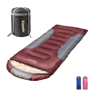 0 degree Winter Sleeping Bag Adult - Cold Weather 4 seasons portable Waterproof - Picture 1 of 9