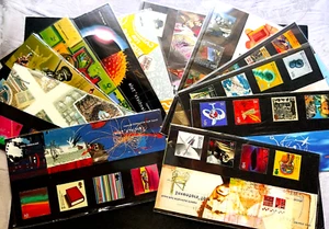 Great Britain GB UK - "MILLENNIUM STAMPS" Set of 12 Presentation Packs 1999 - Picture 1 of 24