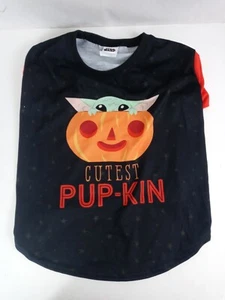 New Without Tags Star Wars The Mandalorian Grogru Halloween Dog Shirt XL - Picture 1 of 3