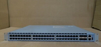 Arista DCS-7050TX-64-R 48x RJ45 1/10GBASE-T 4x 40GbE QSFP+ Switch 2x AC PSU - Image 1 of 4