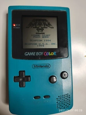 Game boy color verde y juego antiguo - Imagen 1 de 2