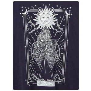 TORRID T-Shirt Navy Blue Moon Crystal Classic Fit Jersey Crew Tee NWT Size 2X - Picture 1 of 6