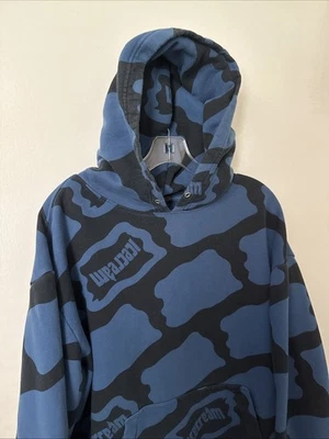 Y2K Billionaire Boys Club Ice Cream Bricked Up AOP Sudadera con Capucha XL Azul Sudadera Foto 1 de 4