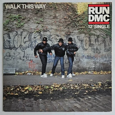1986 - RUN-D.M.C. - WALK THIS WAY - PROFILE RECORDS ORIGINAL PRESSING - Image 1 of 4