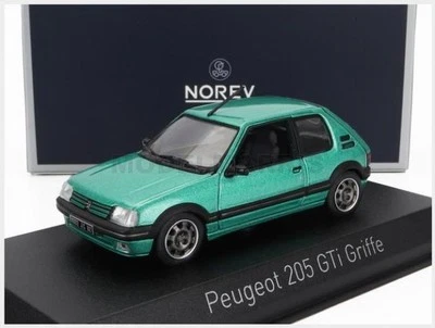 NOREV 471722 PEUGEOT - 205 1.9 GTI GRIFFE 1990 - VERDE MET - 1/43 - Imagen 1 de 4