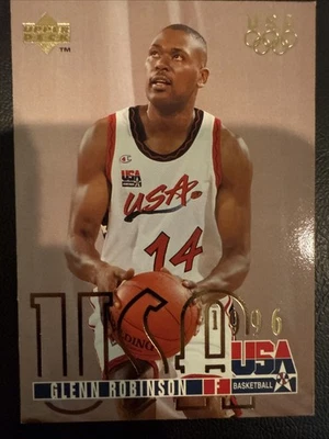 1995-96 Upper Deck - USA Basketball Glenn Robinson #324 - Image 1 of 4