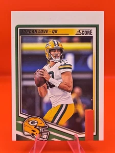 2025 Score - Jordan Love #119 - Green Bay Packers MISCUT ERROR CARD FREE SHIP! - Picture 1 of 13