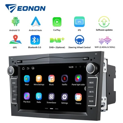 Für Opel Zafira B Corsa C D Astra G H Vectra C Android 13 Autoradio CarPlay DAB+ - Bild 1 von 4