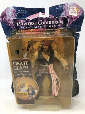 Piratas del Caribe Jack Sparrow Hombre Muerto Cofre Pirata Choque Espada Slashin Foto 1 de 4