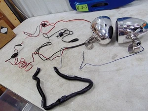 Boss Audio Chrome Handlebar Mounted Speakers Pair NO AMP 12V Mutli-Fit MC420B - Picture 1 of 11