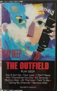 THE OUTFIELD Play Deep  cassette tape - Picture 1 of 1