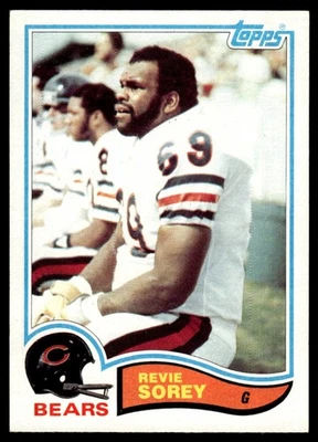 1982 Topps Revie Sorey Chicago Bears #304 - Image 1 of 2