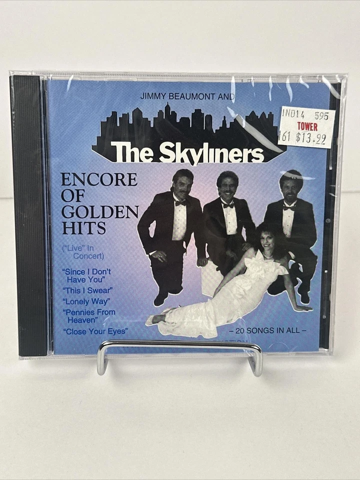 Jimmy Beaumont & The Skyliners CD Encore of Golden Greats (Live), CD00410 New Foto 1 de 3