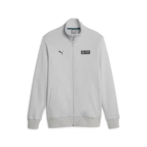 PUMA Mapf1 Essential Fleece Full Zip Jacket Mens Grey Casual Athletic Outerwear - Picture 1 of 2