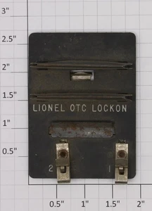 Lionel OTC O Operating Car Track Contactor Lockon - Picture 1 of 2