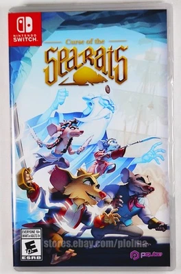 CURSE OF THE SEA RATS Brand New NINTENDO SWITCH Game ESRB Release - Image 1 of 3