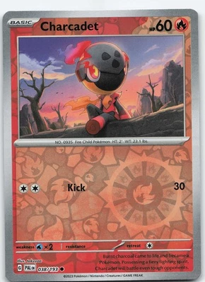 Charcadet - 038/193 Common Reverse Holo SV02: Paldea Evolved NM Pokémon - Image 1 of 2