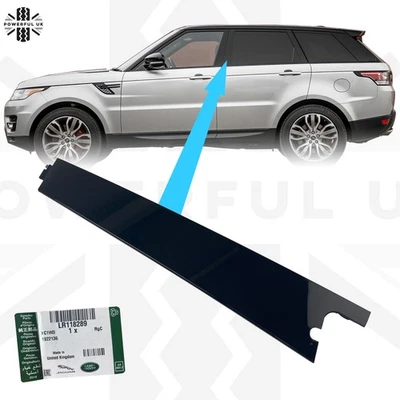 Rear Door B Pillar Finisher LH Gloss Black for Range Rover Sport L494 Genuine - Image 1 of 4