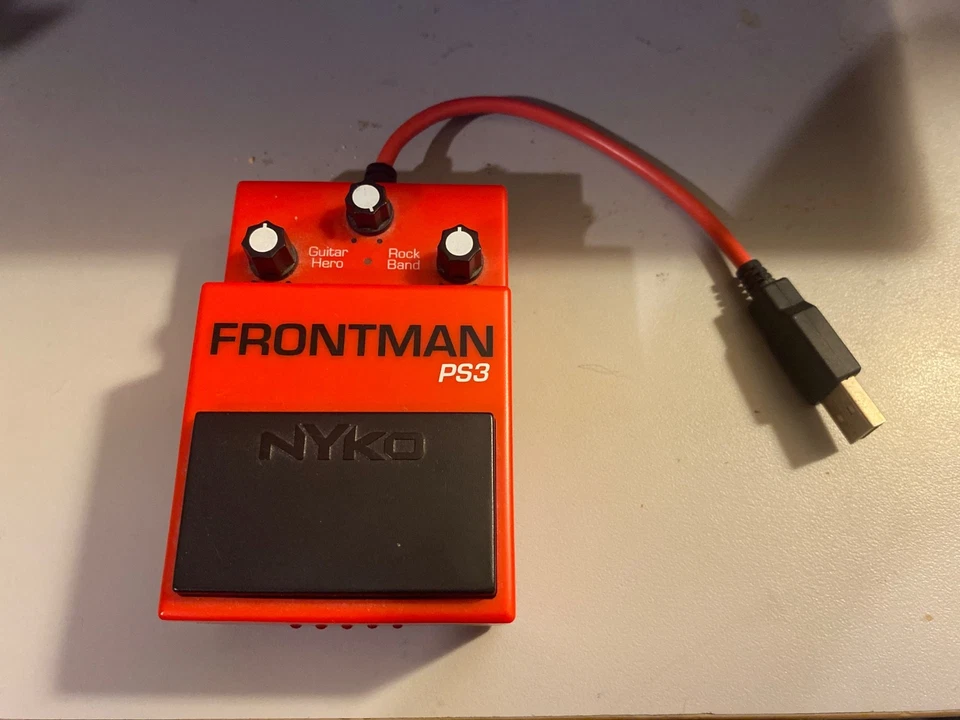 Nyko Frontman PS3 Guitar Hero And Rock Band USB Dongle Pedal Tested - Image 1 of 1
