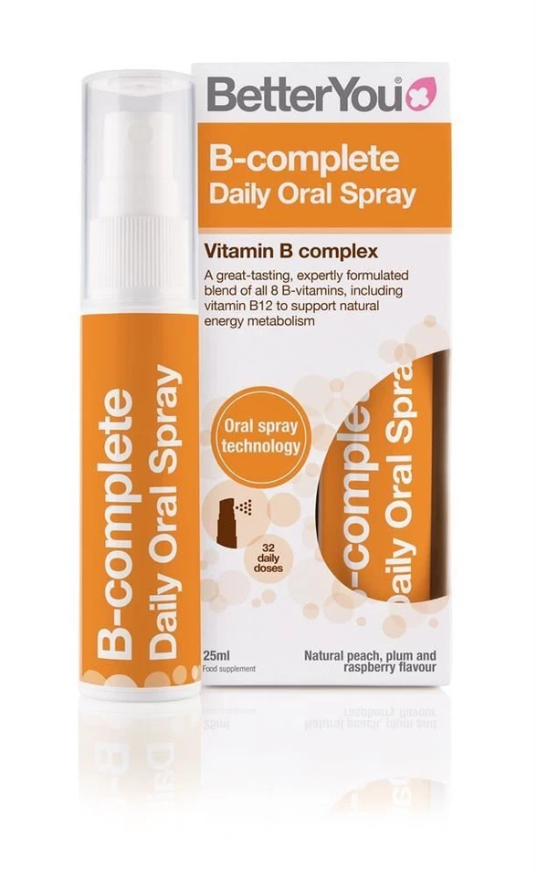 BetterYou B-Complete Spray Oral 25 ml - Paquete de 4 Foto 1 de 1