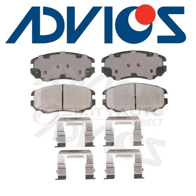 ADVICS Front Disc Brake Pad Set for 2010-2016 GMC Terrain  - Braking to Foto 1 de 4
