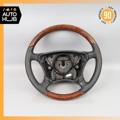 00-06 Volante conductor madera mercedes w215 cl500 s600 s500 2204600503 fabricante de equipos originales Foto 1 de 4