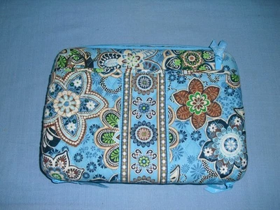 Vera Bradley 12" mini Laptop Tablet Hard Case in Bali Blue Foto 1 de 3