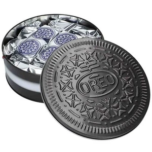 Oreo Kekse Dose 9×4 Double Cookies Metallbox 396g Doppelkekse (50,48 EUR/kg) - Bild 1 von 3