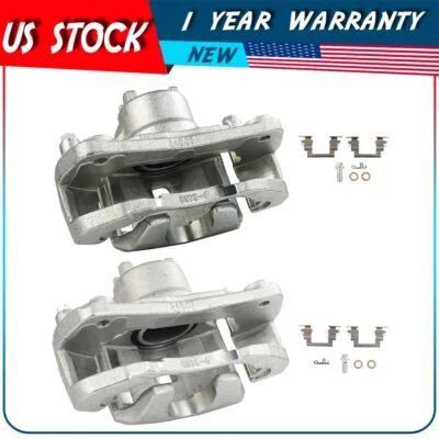 NUEVO par de pinzas de freno delanteras con soporte para MITSUBISHI GALANT 2002-2012 Foto 1 de 4