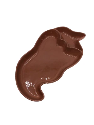 Vintage Boston Warehouse TerraCotta Chili Pepper Chip & Dip Tray Bowl Dish - Image 1 of 4