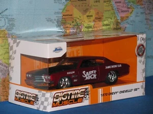 1/32 JADA JUST TRUCKS 1970 CHEVY CHEVELLE SS RED SAINT NICK DIE-CAST *BRANDNEU* - Bild 1 von 9