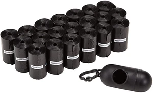 Bolsas a prueba de fugas para caca de perro con dispensador y clip para correa, sin perfume, 300 unidades, 20 - Imagen 1 de 12