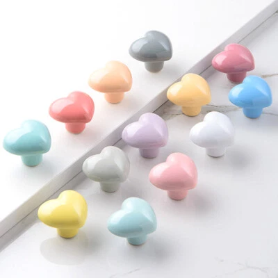 Keramik Möbelgriffe Schrank Schubladen KNÖPFE Kinderzimmergriff - Bild 1 von 4