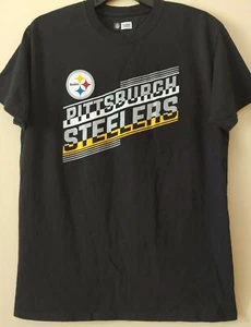 NFL Team Apparel Pittsburg Steelers T-Shirt - Majestic Größe M - KOSTENLOSER VERSAND  - Bild 1 von 5