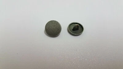 0021 Buttons For Sewing/Craft 12 pcs  new  gray silver stude 13mm - Image 1 of 2