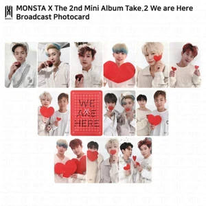 MONSTA X The 2nd Mini Album Take.2 We are Here Broadcast Photocard RARE K-POP - Picture 1 of 38