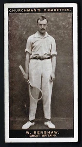 CHURCHMAN - TENIS SOBRE CÉSPED - #40 W RENSHAW - Imagen 1 de 2
