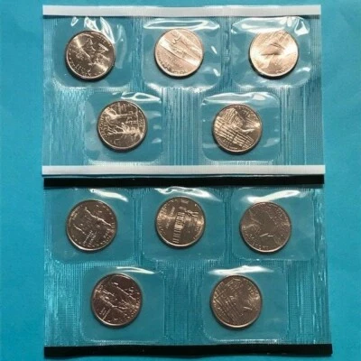 2001 P&D State Quarters Set 10 Coins Mint Cello  FREE SHIP - Image 1 of 2