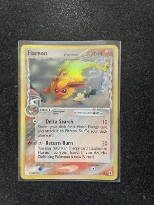 Carta pokemon pokemon card Flareon ex delta species ENG played 5/113 - Immagine 1 di 2