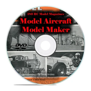 182 RC Model Airplane Magazines, Model Aircraft, Model Maker, Prototype DVD - Picture 1 of 1