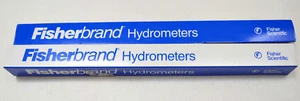 Two New Fisherbrand Hydrometers - Fisher Scientific - 11-540A & 11-54B - Picture 1 of 3