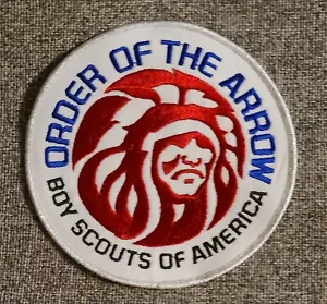Boy Scouts Of America Order Of The Arrow Patch - Large 6 Inch Jacket Patch BSA - Picture 1 of 3