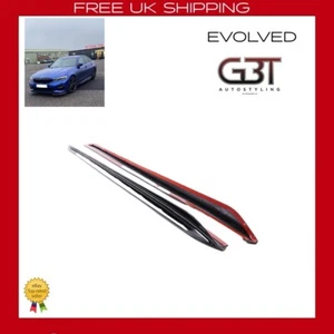 FALDA LATERAL HOJAS DE EXTENSIÓN NEGRO BRILLANTE BMW SERIE 3 G20 G21 M PERFORMANCE NEGRO - Imagen 1 de 7