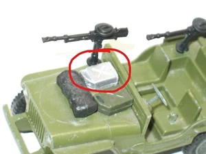 Dinky Toys 1 Jerrycan Metal Raw for Jeep 612 Or 615 Military (R150) - Picture 1 of 4
